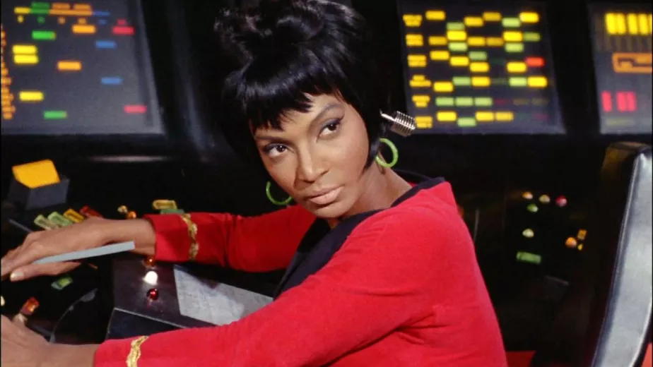 Nichelle Nichols como Tenente Uhura em “Star Trek: The Original Series”