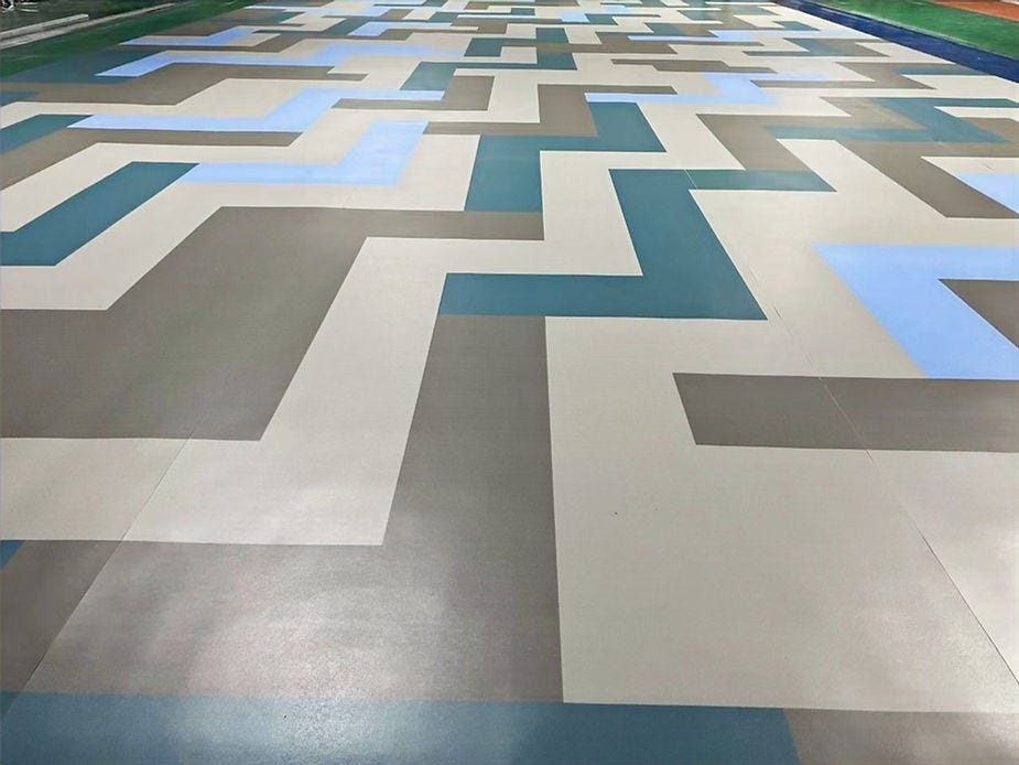 customized vinyl sheet floor