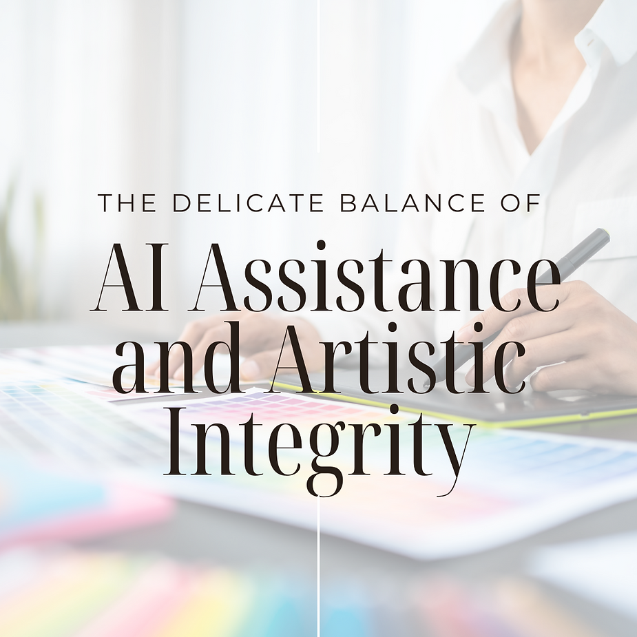 The Delicate Balance of AI Assistance and Artistic Integrity