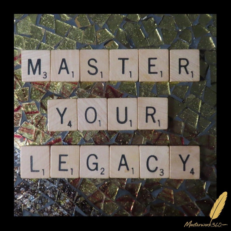Master Your Legacy in Scrabble tiles
