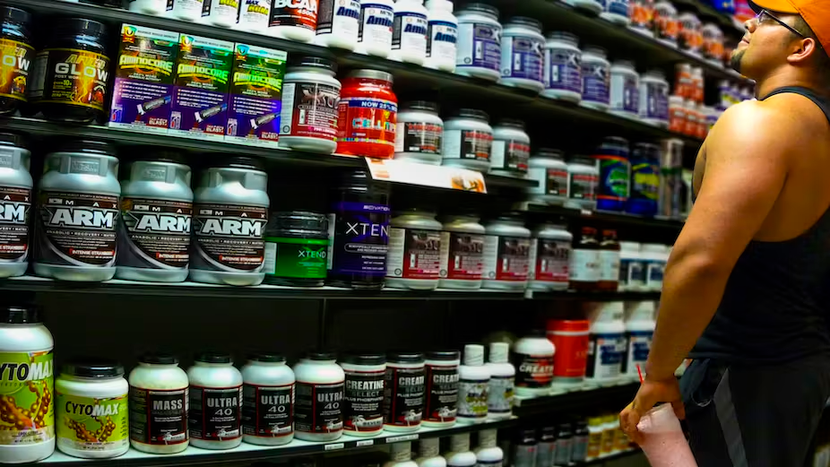 gym supplement store