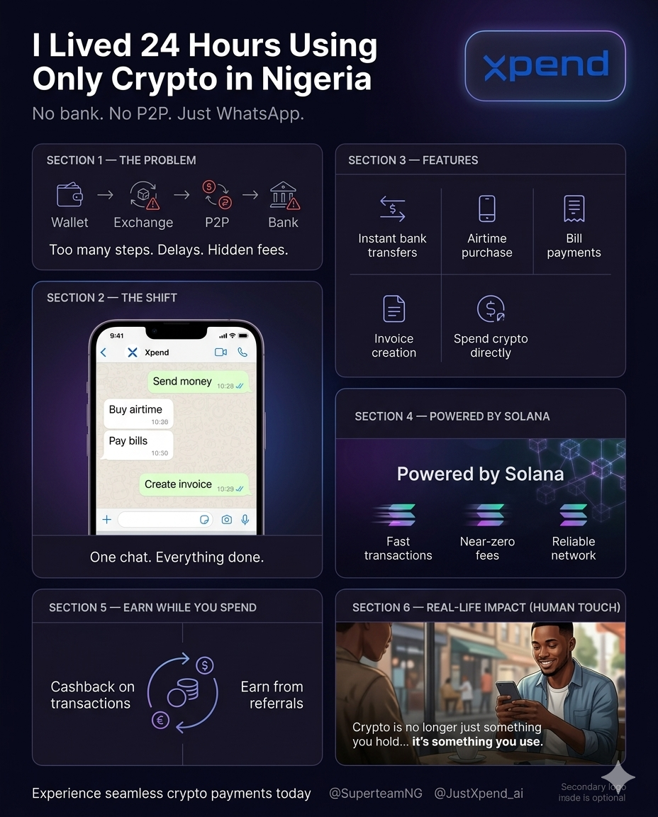 Living on Crypto in Nigeria My Real Experience Using Xpend