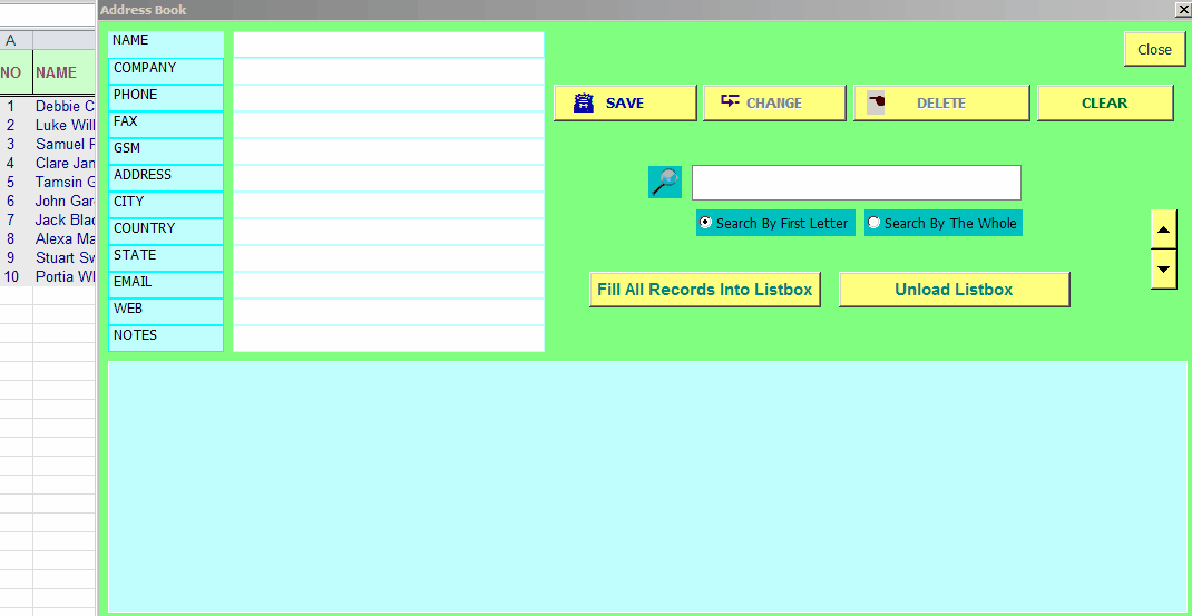 Excel Userform Templates