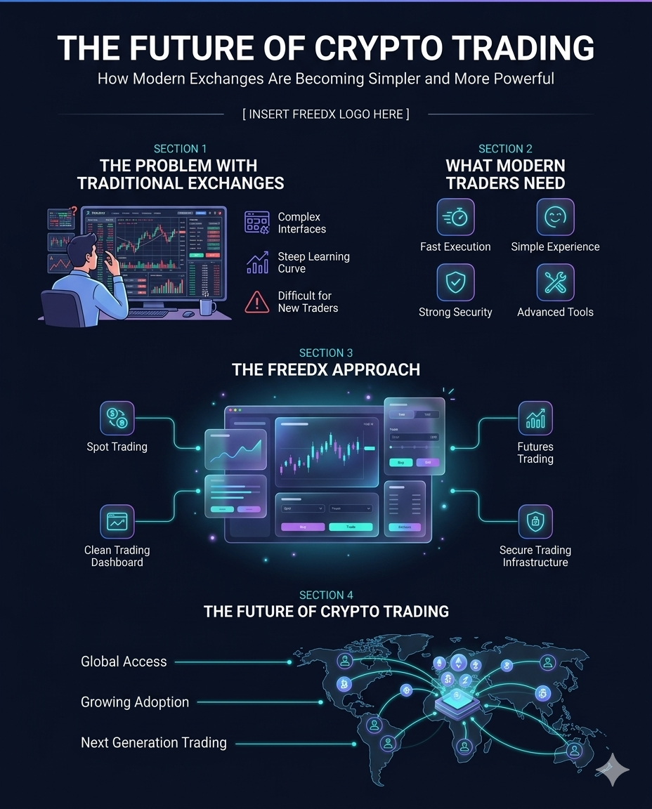WHY FREEDX COULD BECOME THE NEXT TRADER-FOCUSED CRYPTO EXCHANGE.