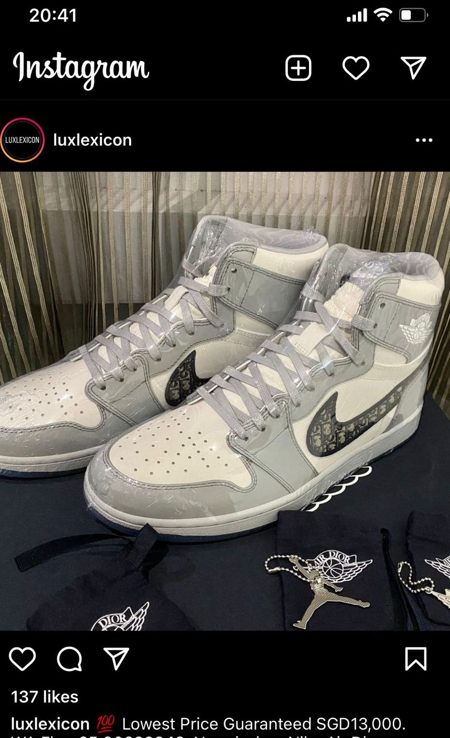 $13,000 for a pair of sneakers?