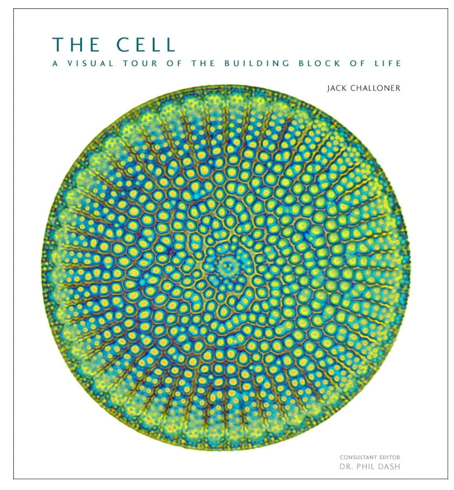The Cell: A Visual Tour of the Building Block of Life by Jack Challoner. Illustration of a botanical cell.