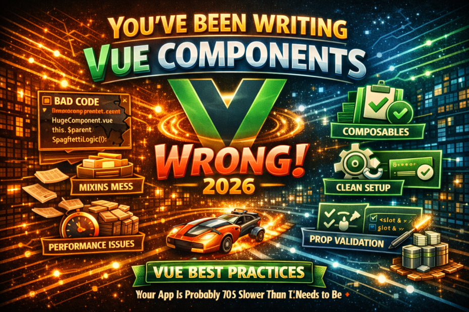 You’ve Been Writing Vue Components Wrong (And Here’s the Proof)