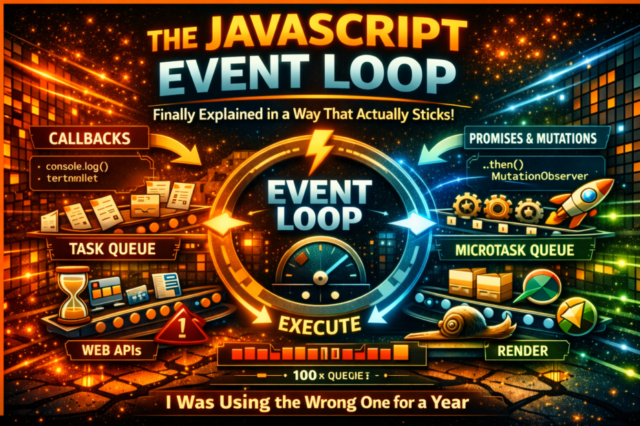 The JavaScript Event Loop Finally Explained in a Way That Actually Sticks
