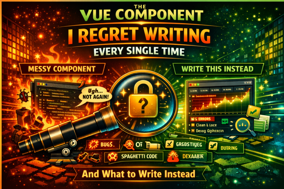 The Vue Component I Regret Writing Every Single Time (And What to Write Instead)