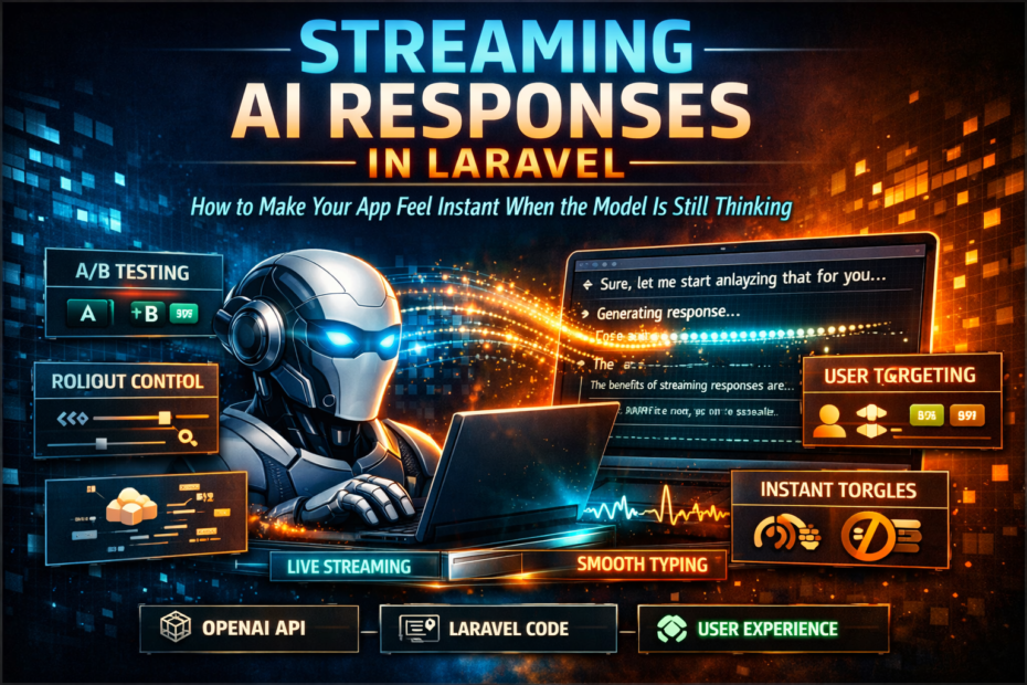 Streaming AI Responses in Laravel: How to Make Your App Feel Instant When the Model Is Still…