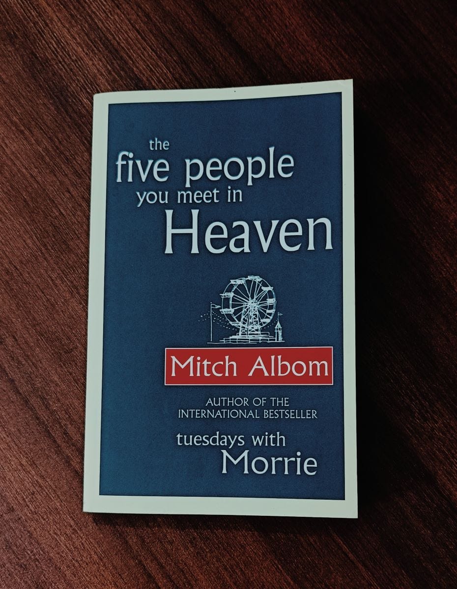 Image of the book — The five people you meet in Heaven