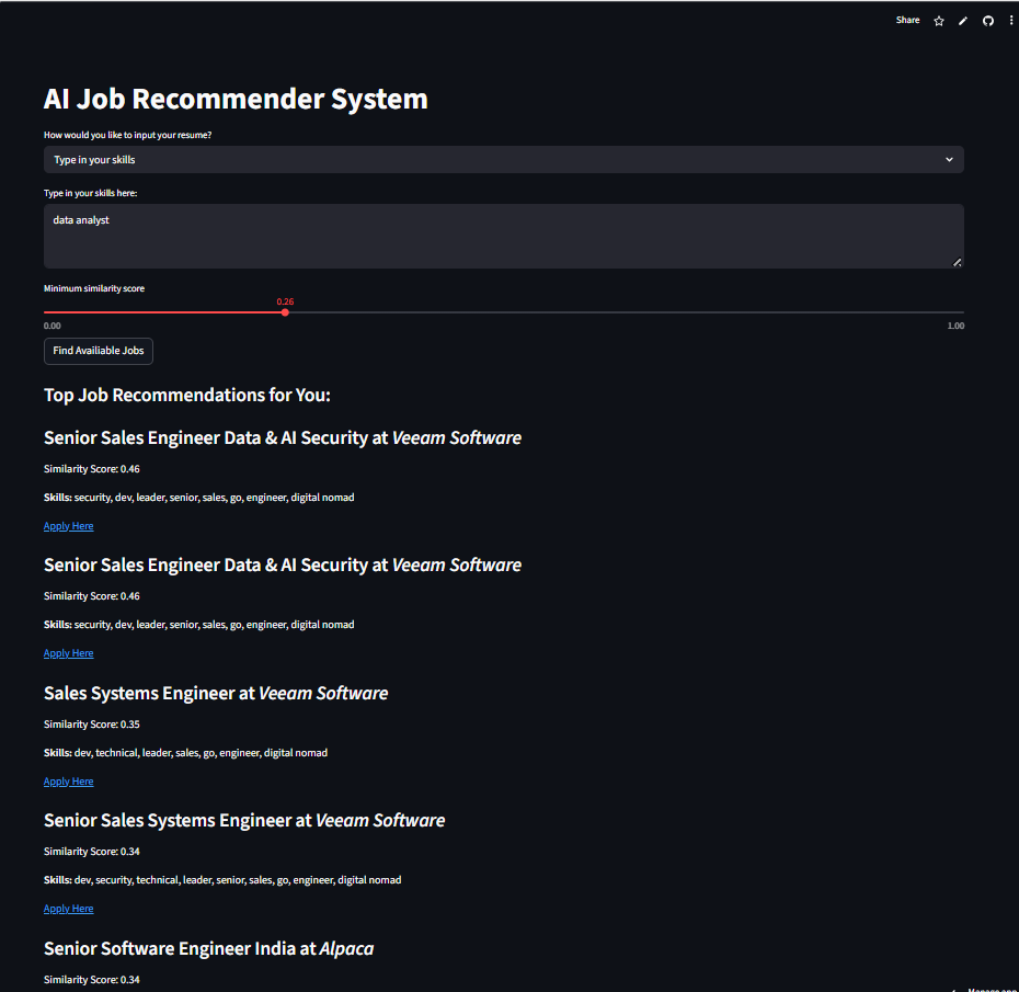 Building an AI Job Recommender to End the Endless Scroll