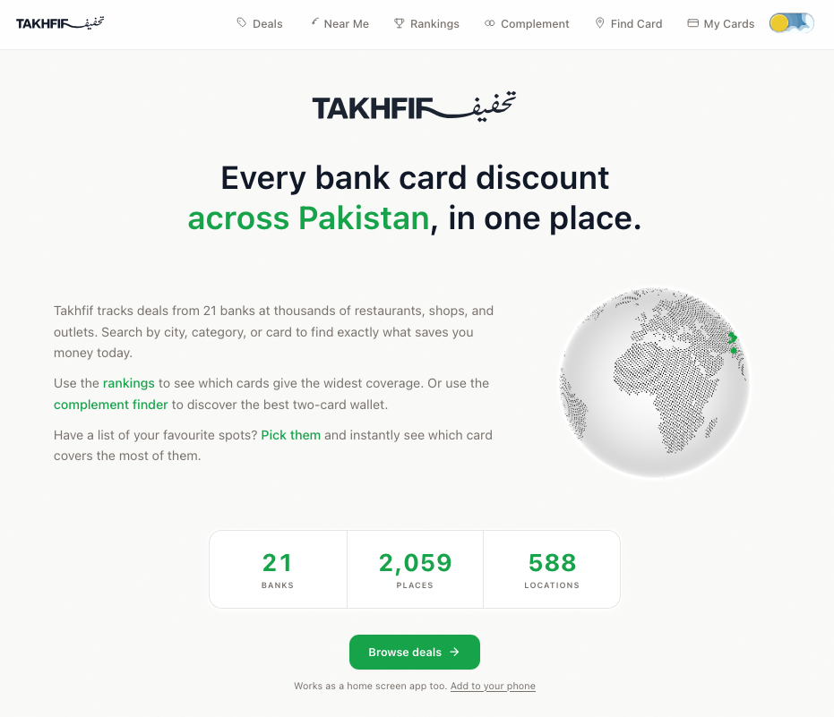 I Built a Tool to Help Pakistanis Stop Leaving Money on the Table