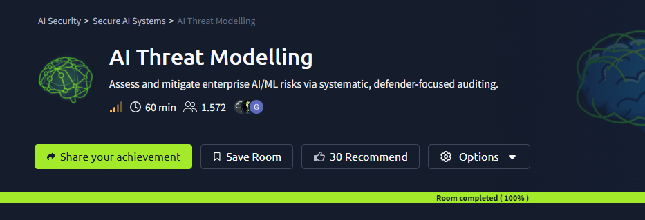 AI Threat Modelling (THM) Tryhackme Walkthrough