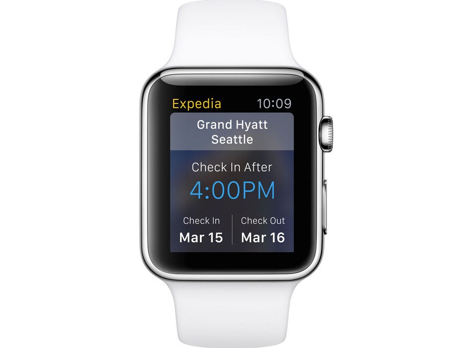 Expedia App for Apple Watch