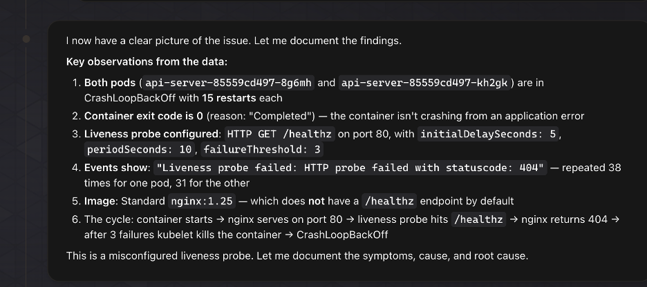 I Intentionally Broke My EKS Cluster to Test AWS’s AI DevOps Agent (Part 3)