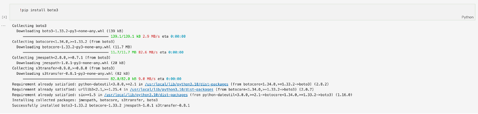 Fetching File from AWS S3 to Google Colab Using Python.