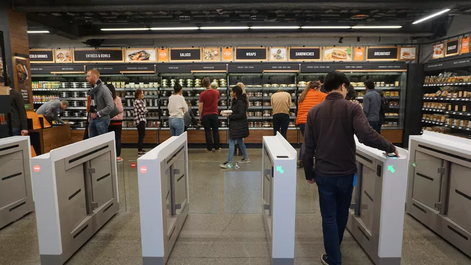 Amazon Go’s Checkout-Free Shopping. Source: cnet