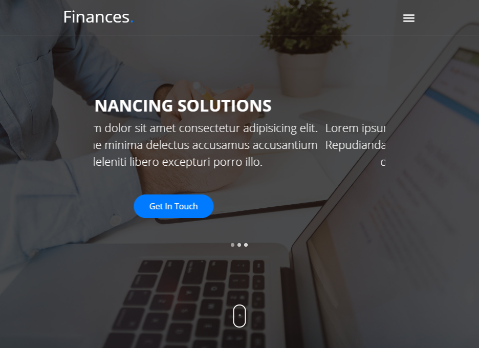 FINANCES — FREE CONSULTING WEBSITE TEMPLATES WITH ONE-CLICK INSTALLMENT FEATURE