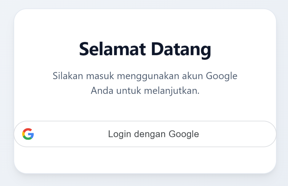 Implementasi Google Sign-In Menggunakan Croot.Js