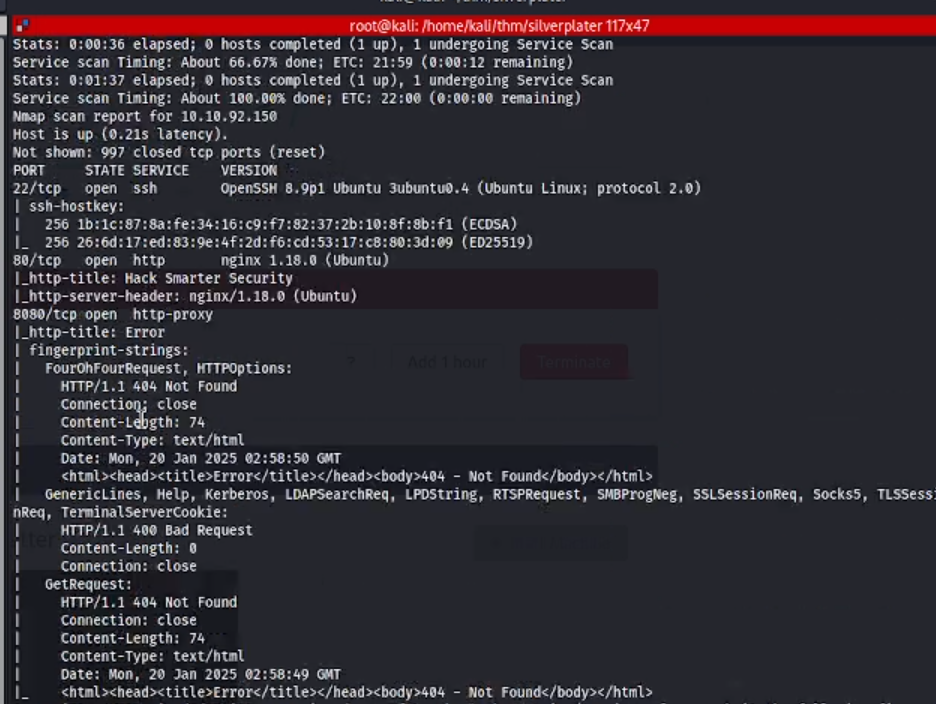 Silver Platter | TryHackMe | Walkthrough