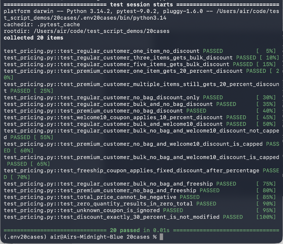 Refactoring แล้ว test ควรเป็นสีอะไร?