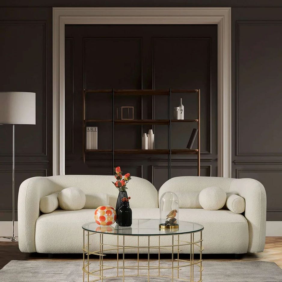 Bacio Boucle Sofa from New York Modern