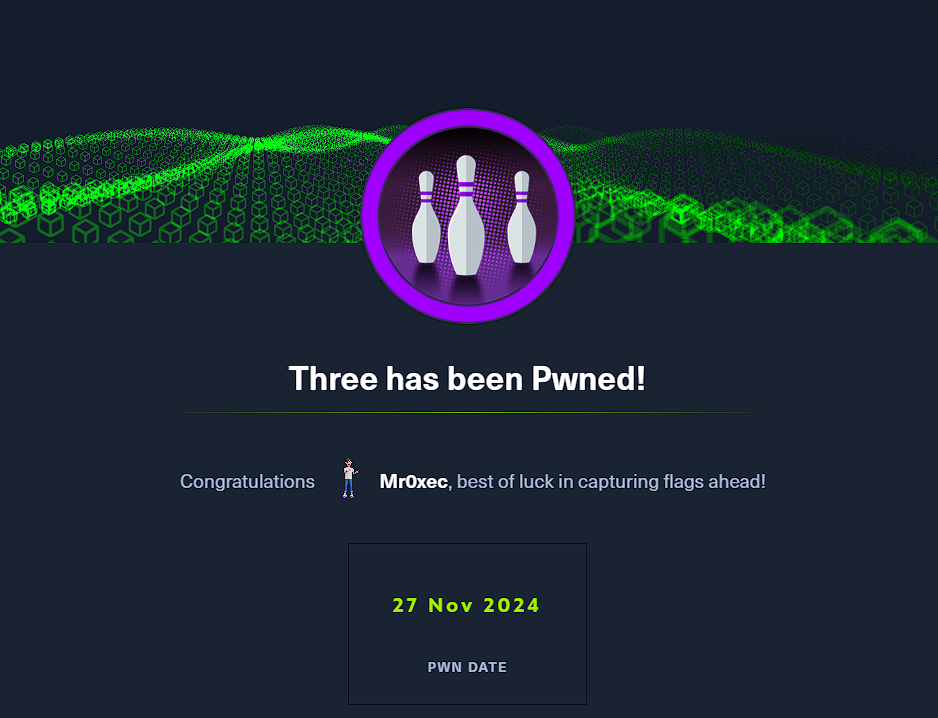 Three Write-up