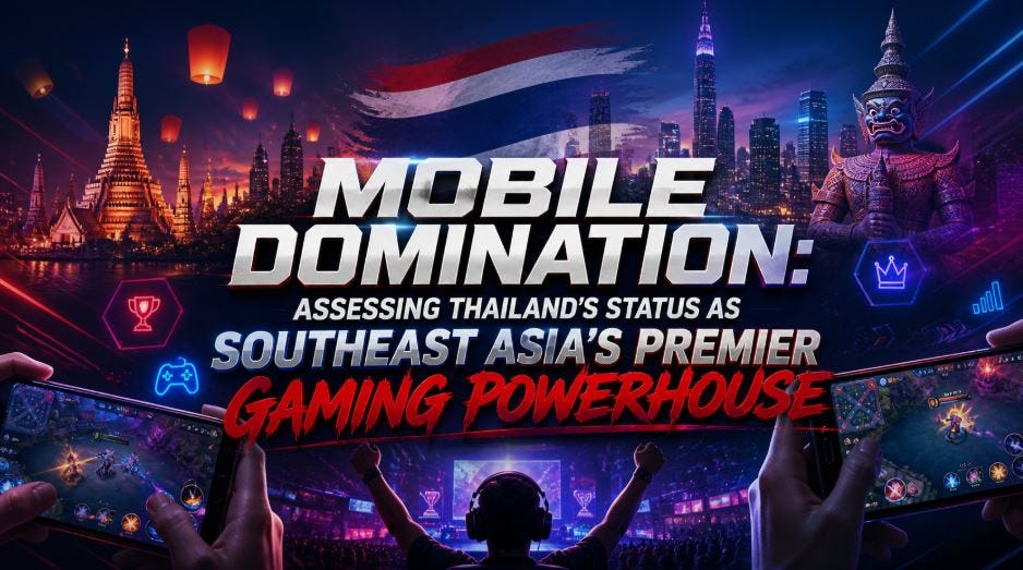 Mobile Domination: Assessing Thailand’s Status as Southeast Asia’s Premier Gaming Powerhouse