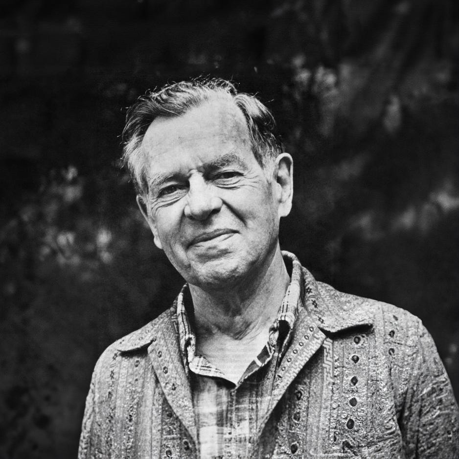 Joseph Campbell, comparative mythologist and writer of “The Hero with a Thousand Faces”.