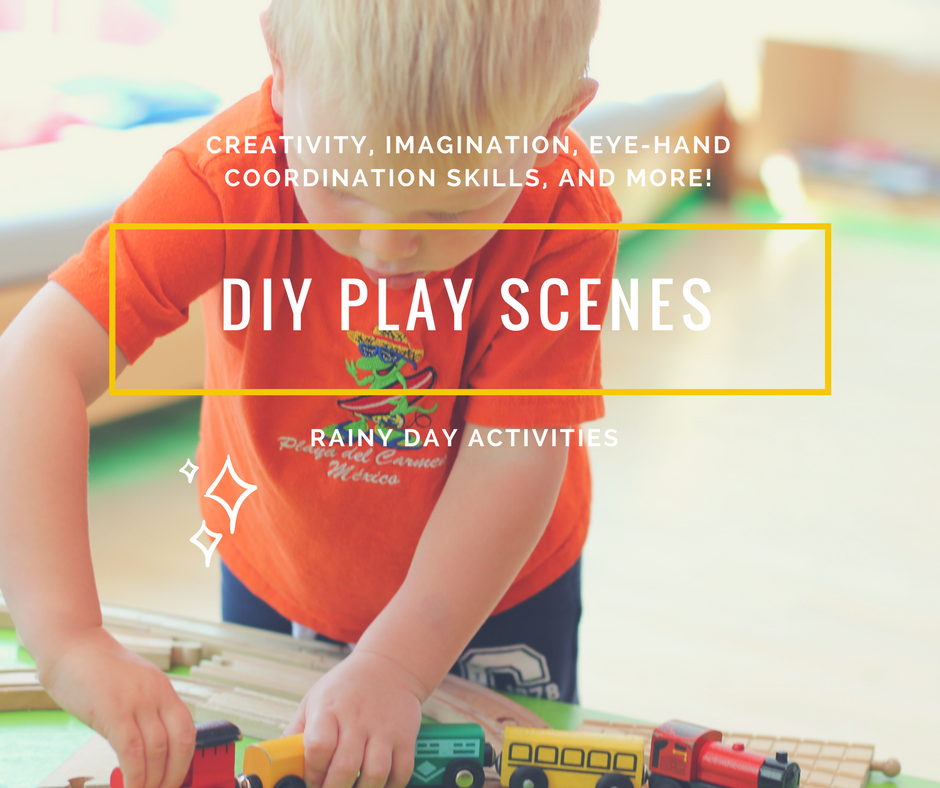 8 DIY play scenes for kids’ imaginative role play