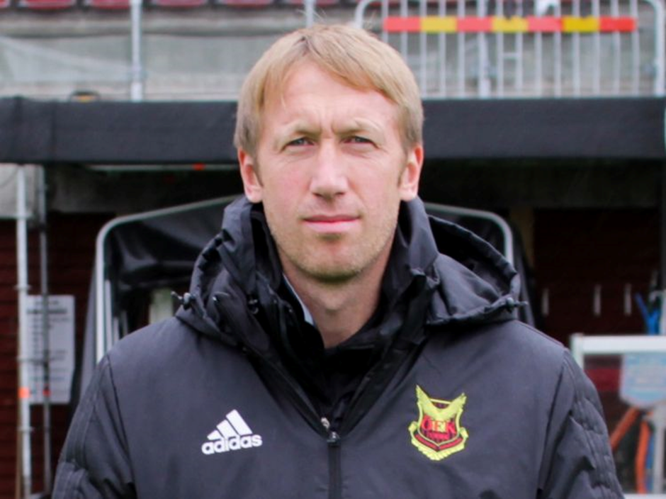 Mugshot of a young Graham Potter