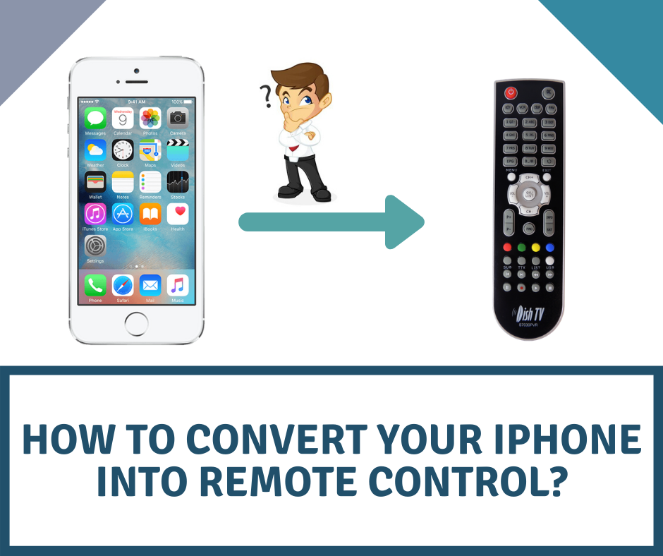 iPhone into remote control