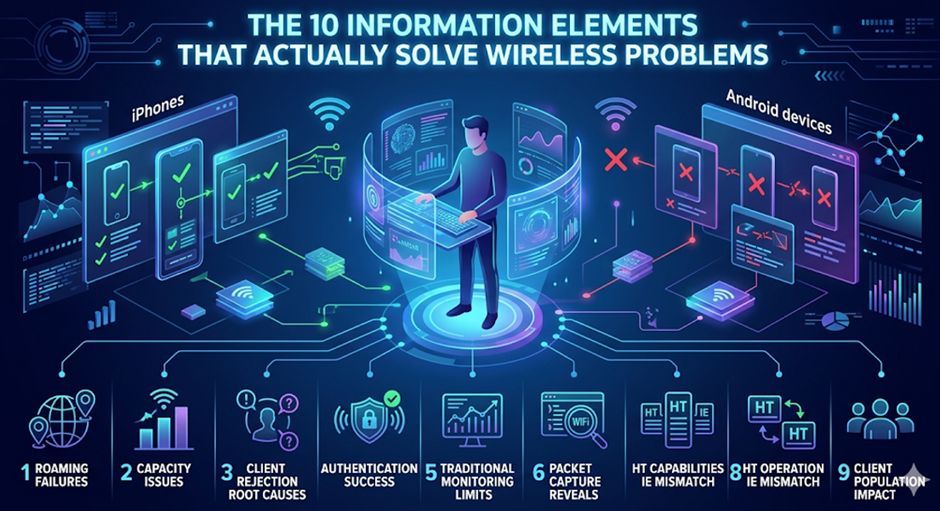 The 10 Information Elements That Actually Solve Wireless Problems