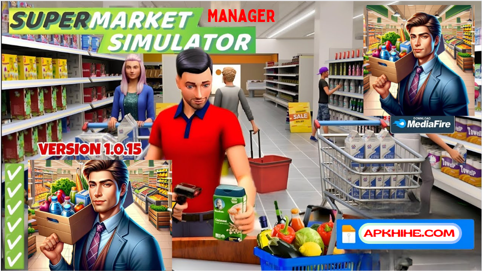 Supermarket Manager Simulator APK 1.0.15 Baixar grátis para Android 2024