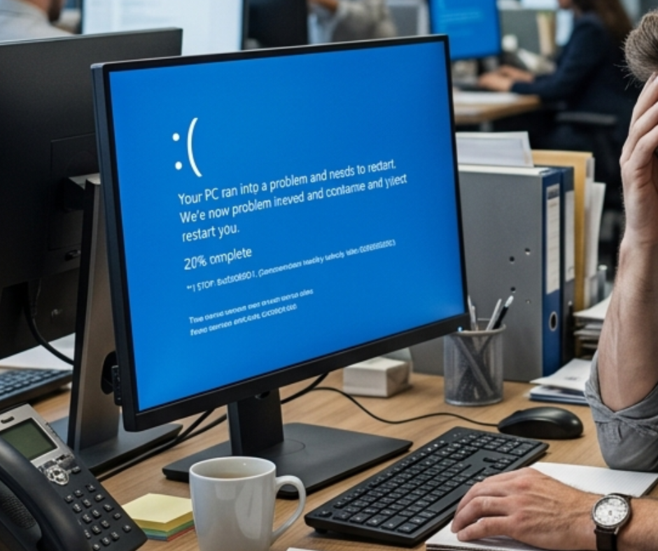 The Dark Side of Windows: Why Updates & Blue Screens Are Costing Charlotte Businesses More Than…