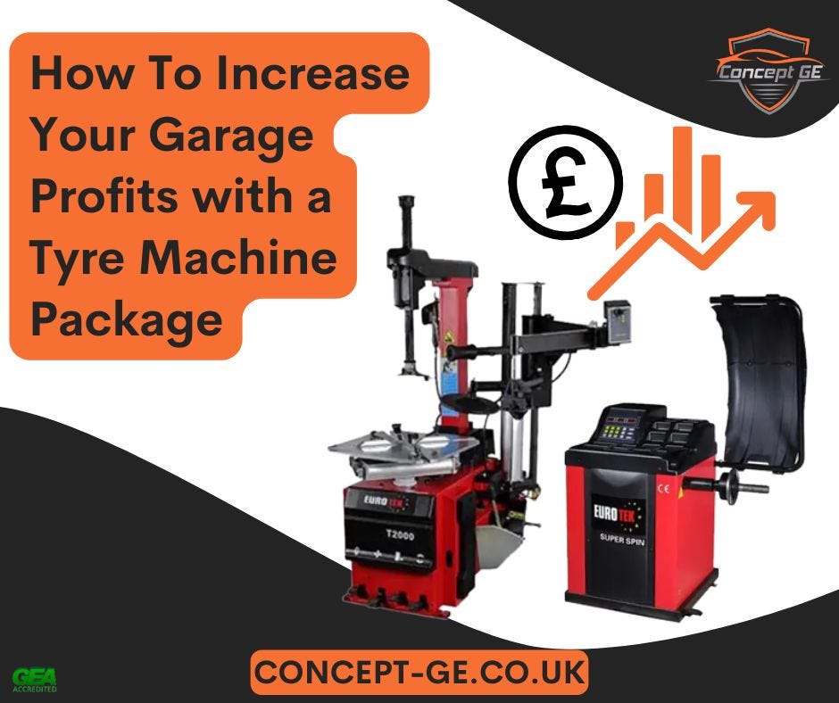 Increase Your Garage Profits with a Tyre Machine Package