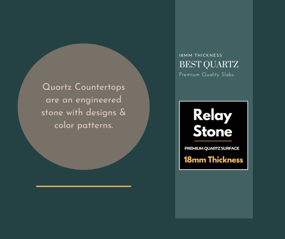 Relay Stone Quartz is the top 5 best quartz countertops brands in India. It is the most stain and scratch resistant quartz surface for Indian Kitchens.