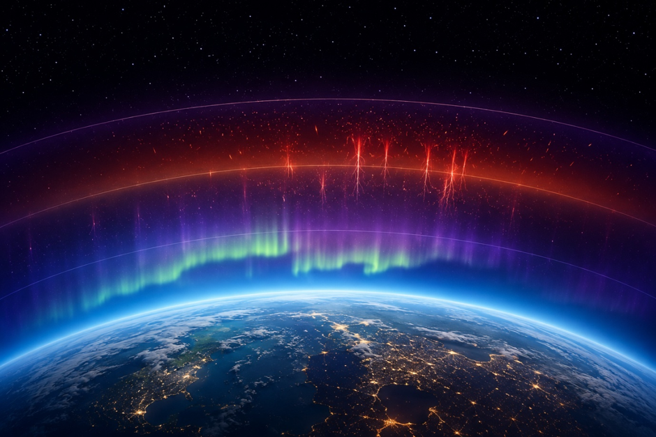The Hidden Region Between Earth and Space The Hidden Region Between Earth and Space