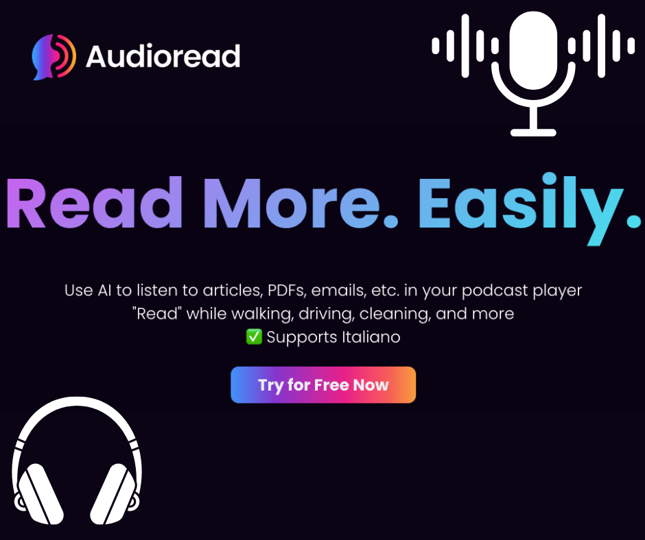 Transform Your Reading Experience with AudioRead