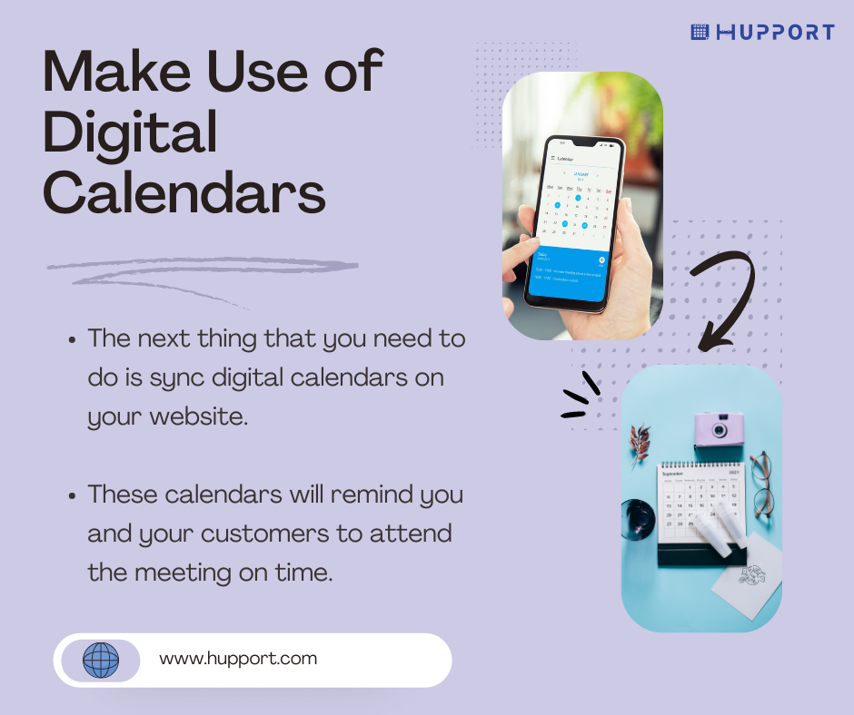 Make Use of Digital Calendars