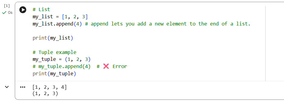 Lists vs Tuples in Python: When Should You Use Which?
