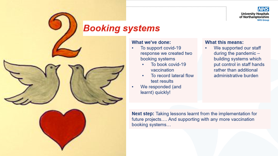 Image illustrating 2 booking systems