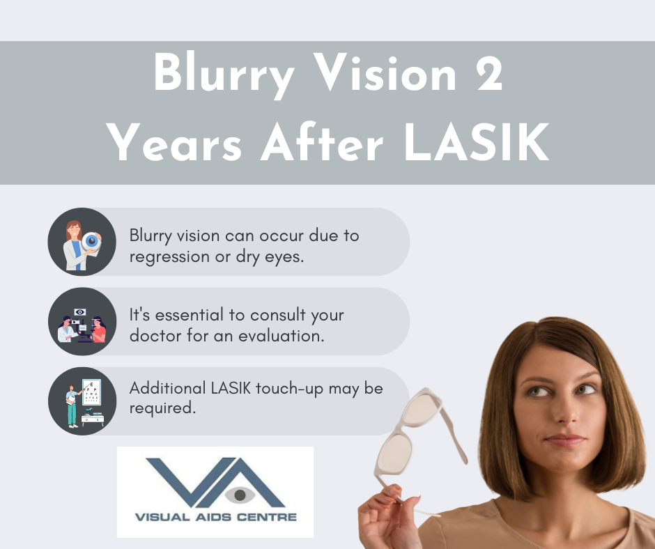 Why is my Vision Blurry after 2 Years of LASIK?