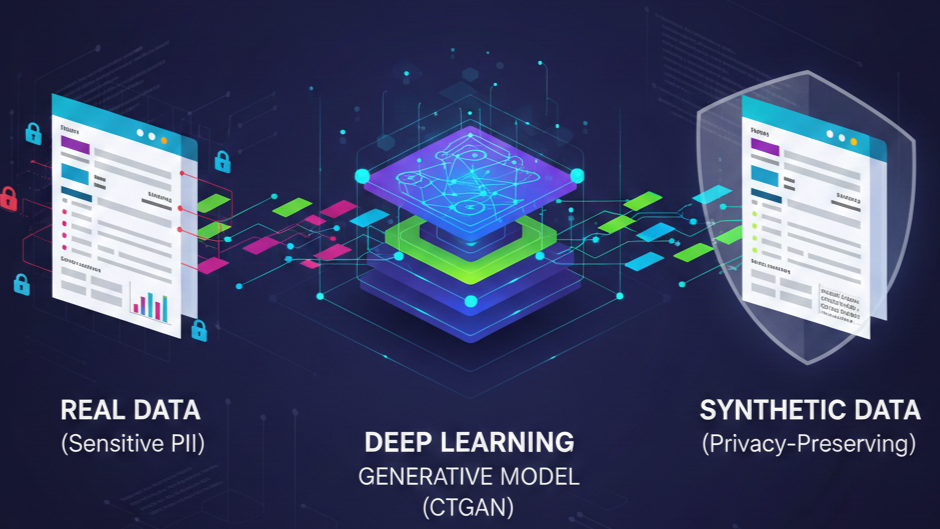 How to train a CTGAN and generate Synthetic Data