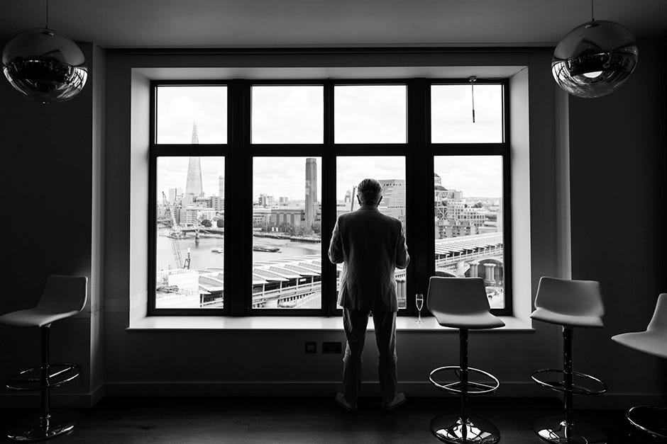 “A man at the window”, Wojtek Kogut, 2016.