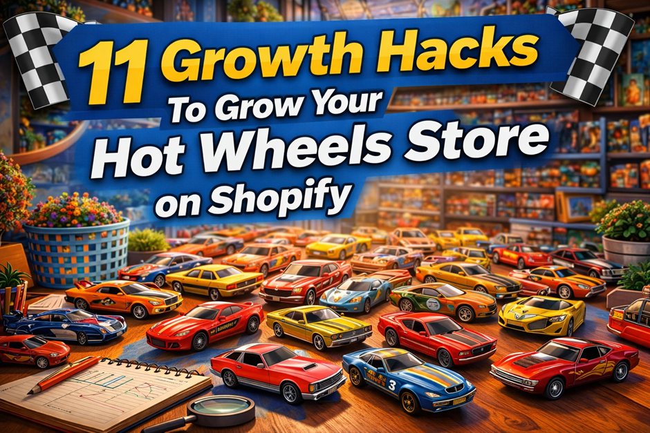 Hot Wheels Shopify Store Growth: 11 Proven Hacks to Increase Sales Fast