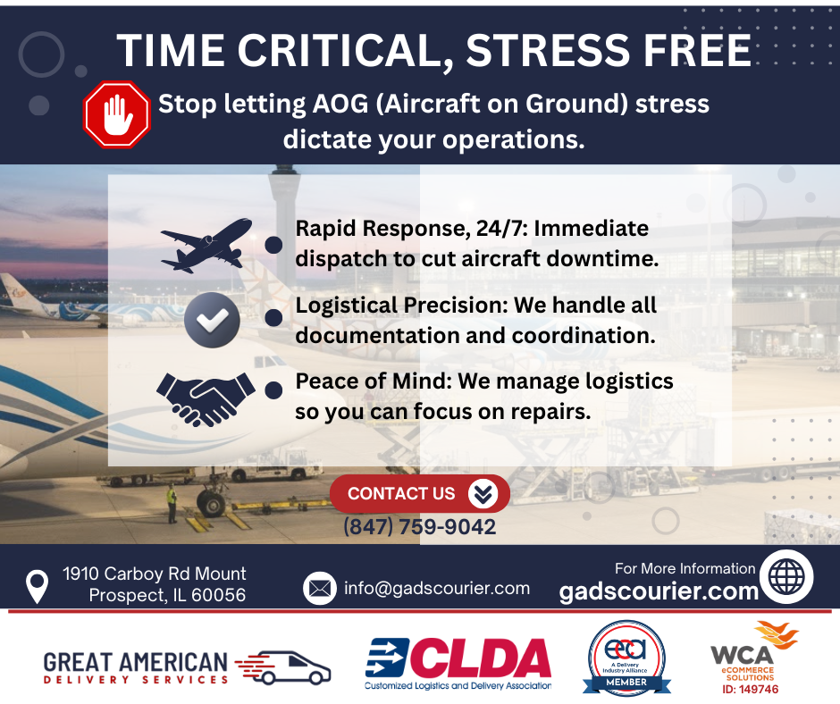 When Every Minute Counts: Mastering AOG Logistics Without the Stress When Every Minute Counts: Mastering AOG Logistics Without the Stress