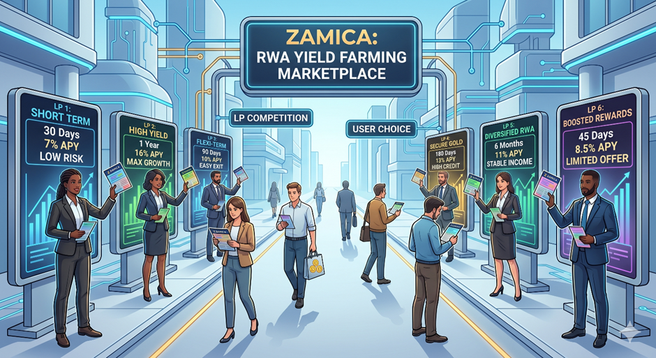 Beyond Holding: How ZAMICA is Transforming Gold Yield Farming Through a Decentralized RWA…