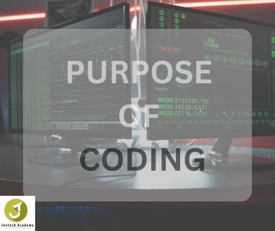 purpose of coding